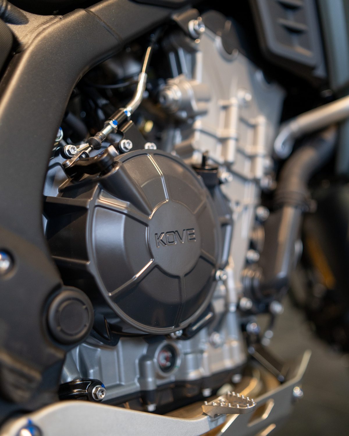 KOVE parallel twin engine